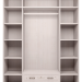 Шкаф 4-х дверный с ящиками Афродита 2