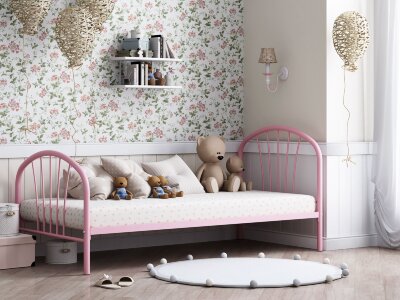 Кровать Эвора Розовый