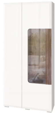 Шкаф комбинированный 2х дверный (с подсветкой) Сиэтл 06