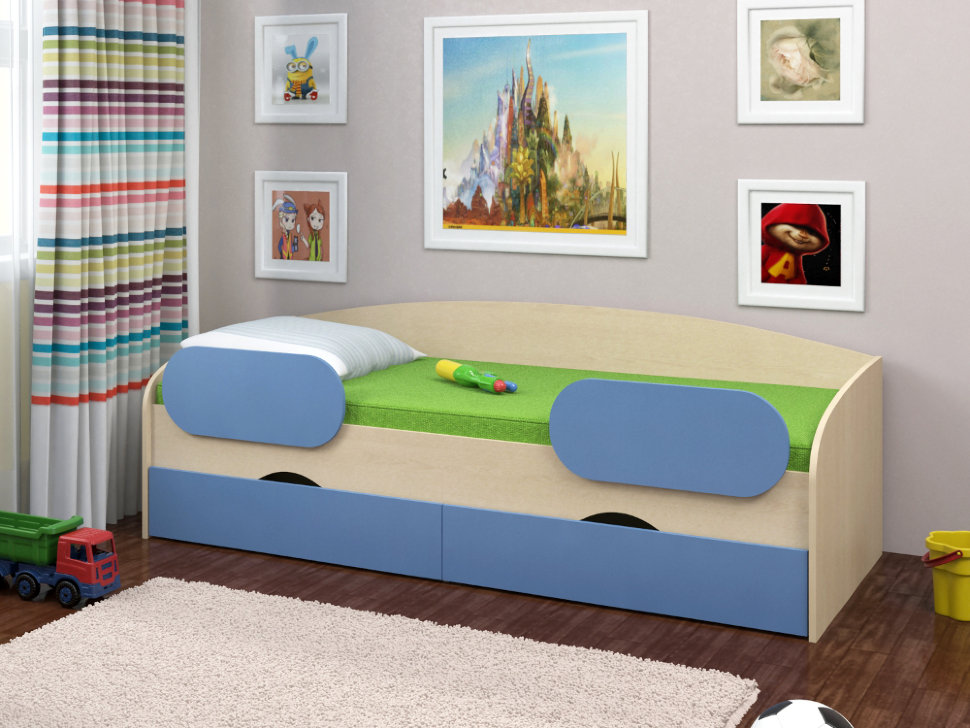 Детская кровать с бортиками Соня 2 