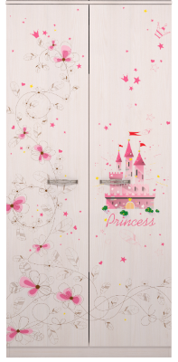 Шкаф для одежды Принцесса 1